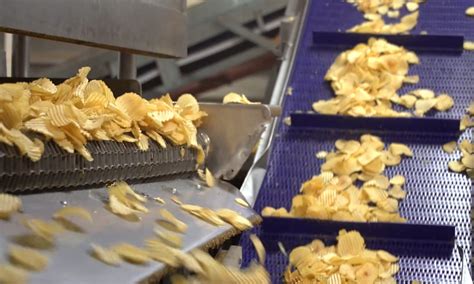 how potato chips are made in factory